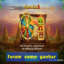 forum como ganhar na loteria